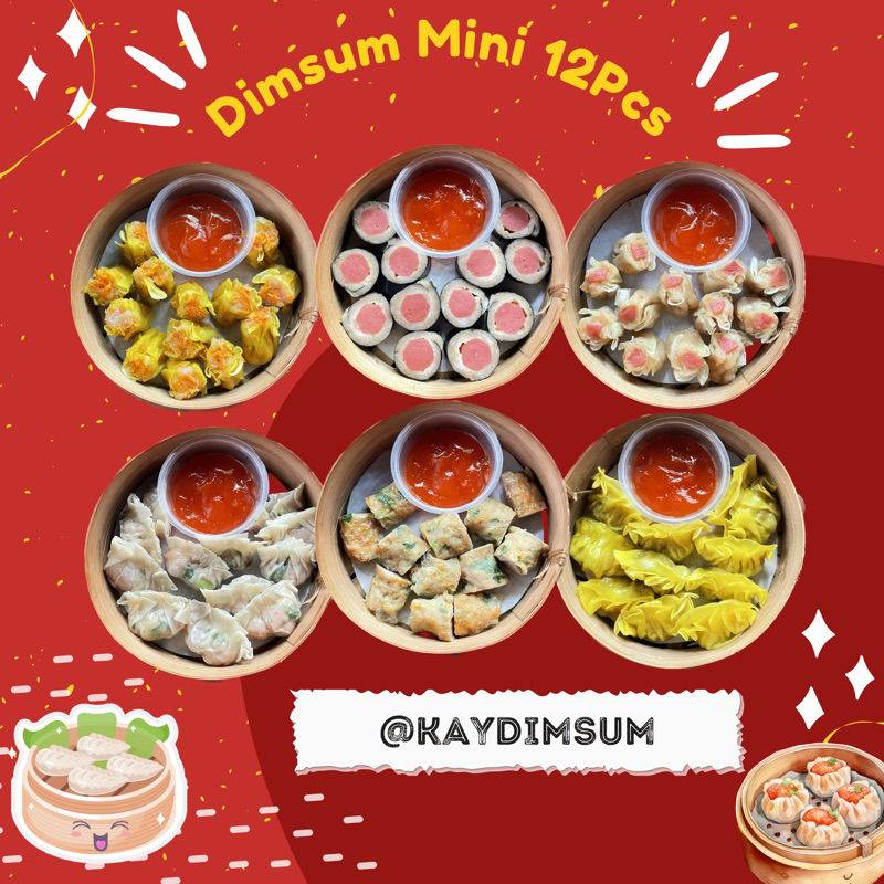 

Dimsum Mini isi 12pcs @kaydimsum