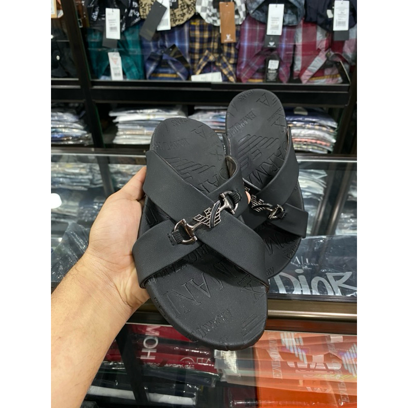 SANDAL PRIA IMPORT EMPORIO ARMANI PREMIUM ORIGINAL HIGH QUALTY 100%