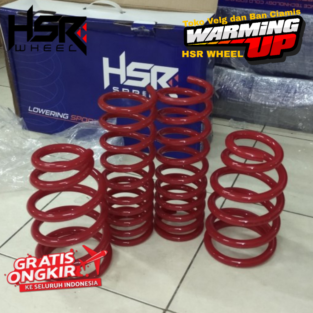 Per Innova Bensin 2012 LOWERING KIT HSR RED INNOVA BENSIN dibawah 2012 HSR Wheel