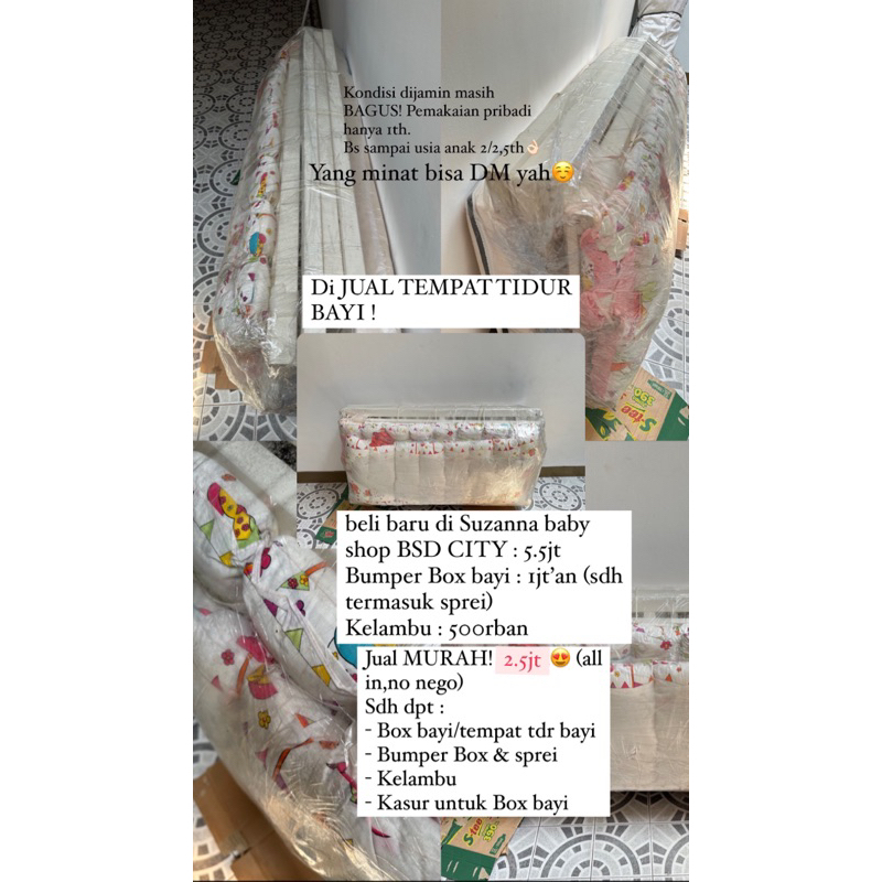 BABY BOX (Tempat tidur Bayi)