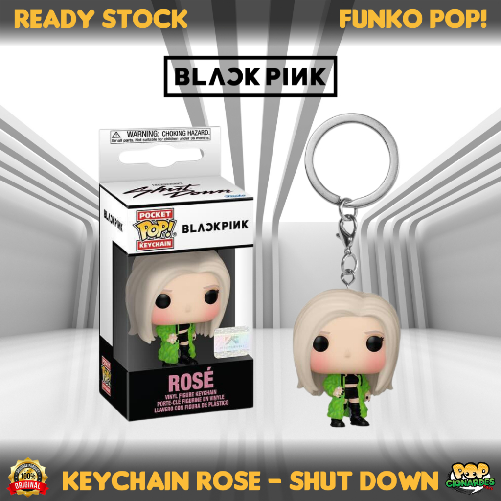 Funko POP Rocks - YG Ent. Blackpink - Keychain Rose