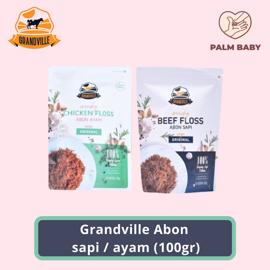 

Abon Grandville Non MSG 100 Gr (ayam/sapi)