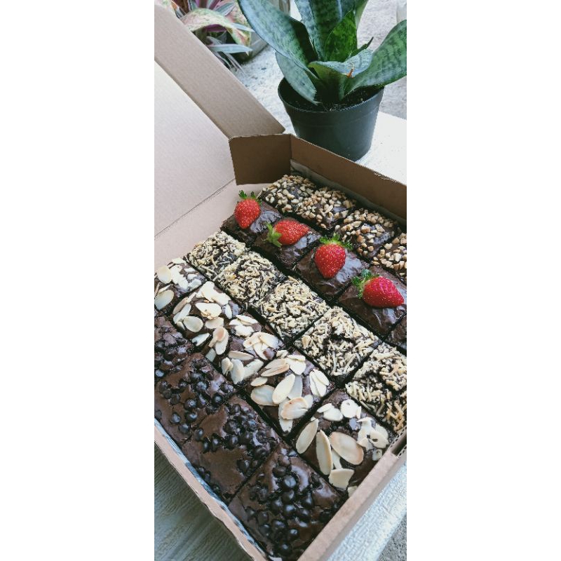 

Brownies fudgy 22x22 (25 sekat)