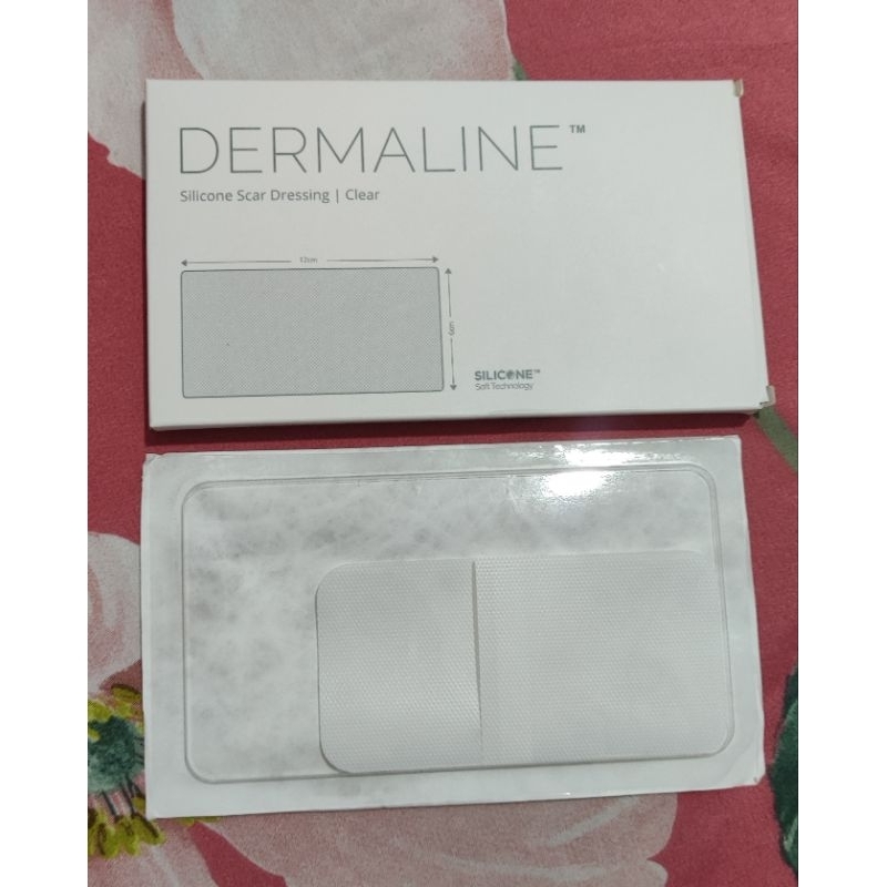DERMALINE Clear Silicone Scar Sheet