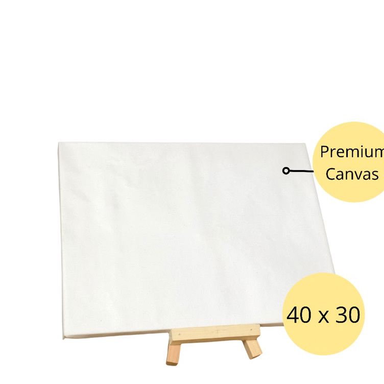 

Ready Kanvas Lukis 40 x 30 Premium | [ Kanvas Polos ] The Moon Art