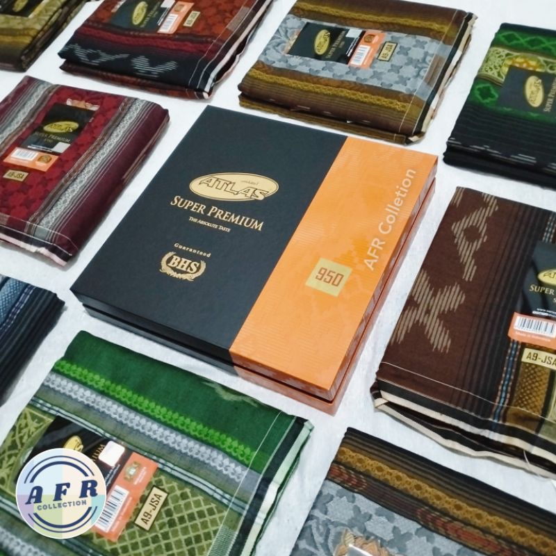 Sarung Atlas Super Premium Songket Motif BHS