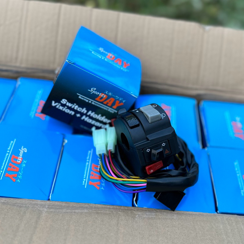 Holder Kiri Vixion Old Saklar tombol Hazard