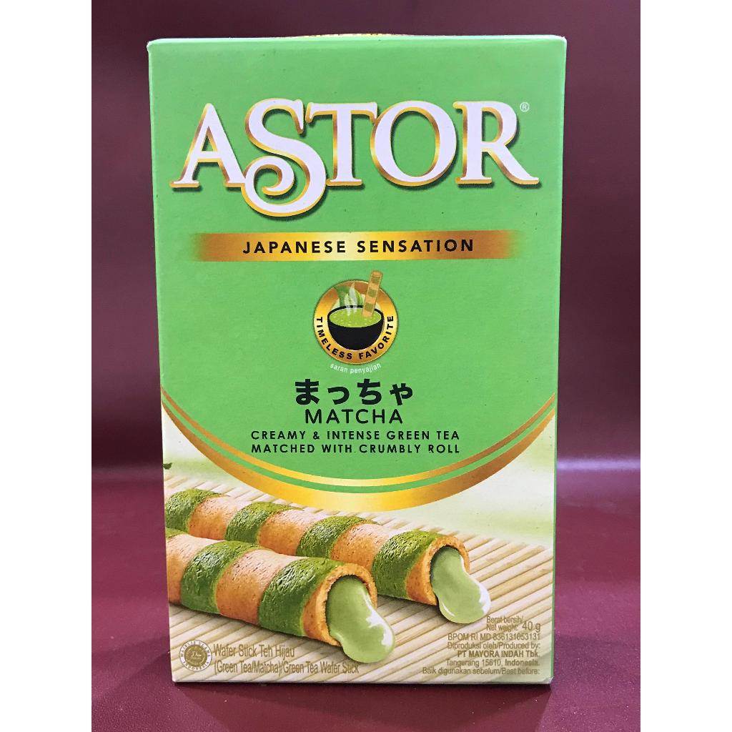 

Astor Matcha 40G - Cemilan Astor Rasa Matcha