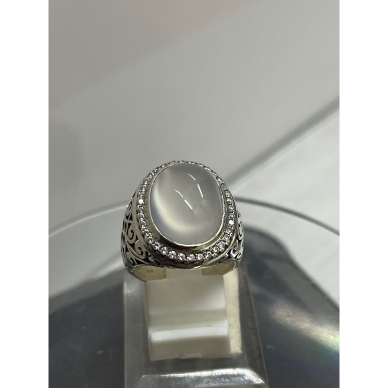 Batu Akik Biduri Bulan/ Batu Alam/ Batu akik