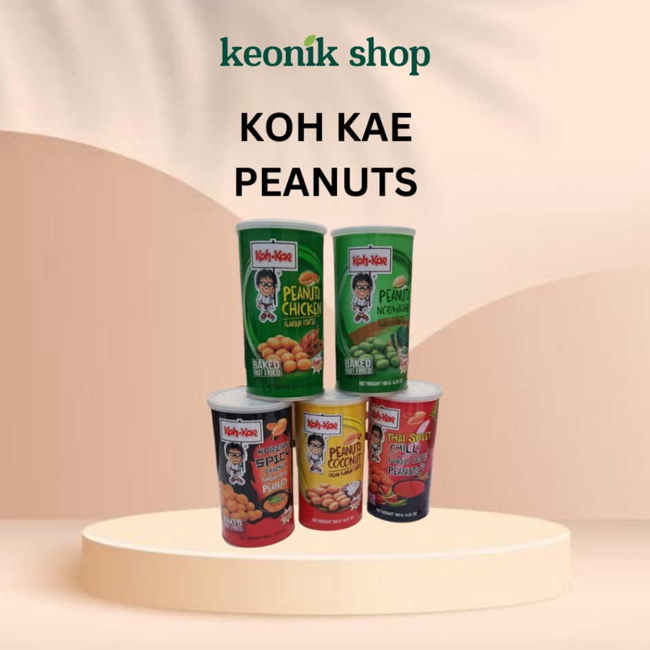

Serba Murah KOH KAE PEANUT [IMPORT THAILAND] 180GR [HALAL] KACANG ATOM Best