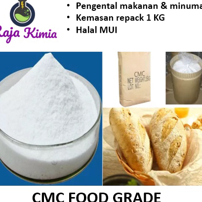 

Serba Murah CMC / Carboxy Methyl Cellulose / Pengental Makanan - 500 Gram atau 1 KG