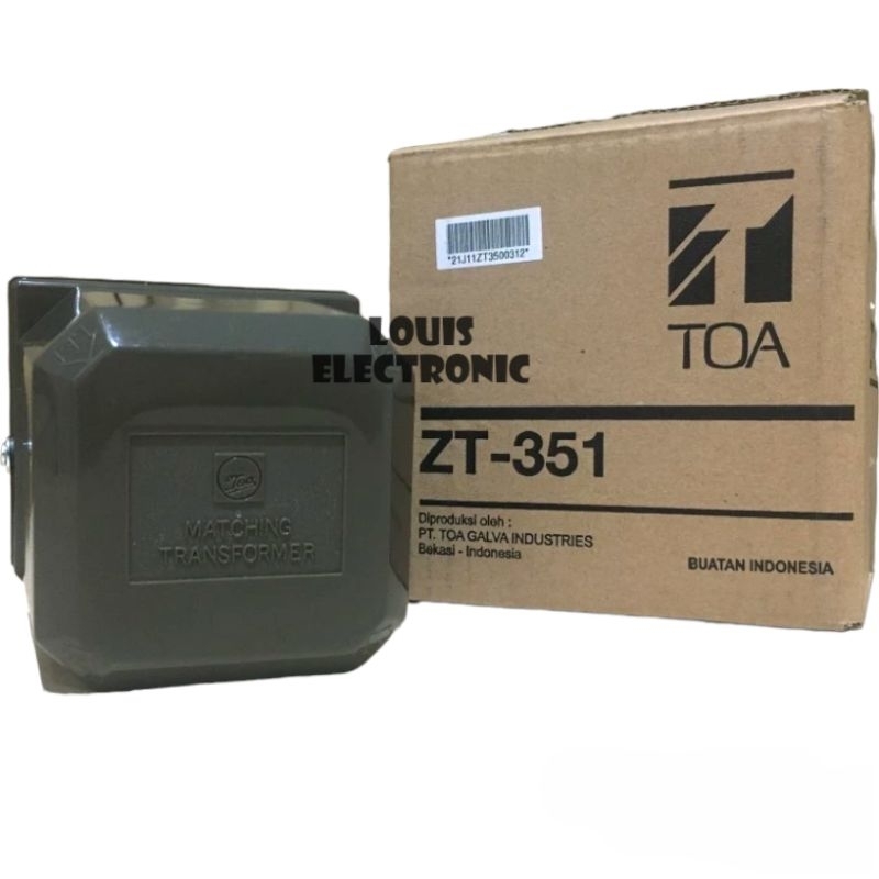 TOA TRAFO MATCHING TRANSFORMER ZT-351 ZT351 ZT 351 ORIGINAL