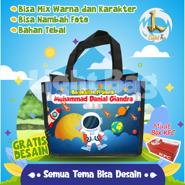 

TAS SOUVENIR ULTAH ASTRONOT CUSTOM/TAS SOUVENIR PREMIUM /GRATIS DESAIN/BONUS FOTO ANAK/GOODIE BAG CUTE ASTRONOT/TAS ULANG TAHUN ASTRONOT/TAS ULTAH CUSTOM / TAS SOUVENIR 2 HARI JADI/ TAS ULTAH / TAS ULANG TAHUN / BISA TAMBAH FOTO ANAK