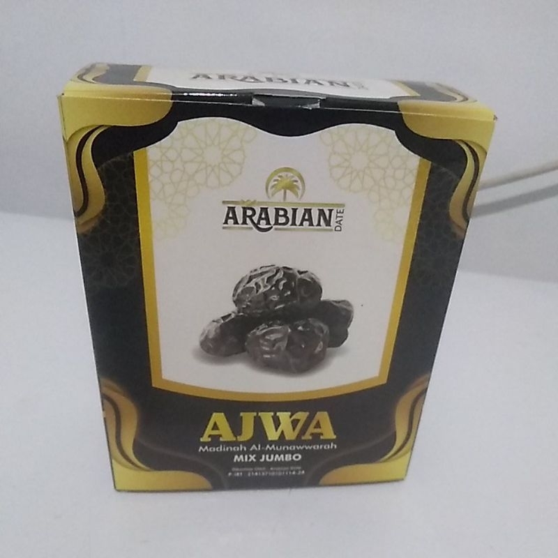 

ajwa Madinah 250 gr | Arabian ajwa 250gr | kurma nabi