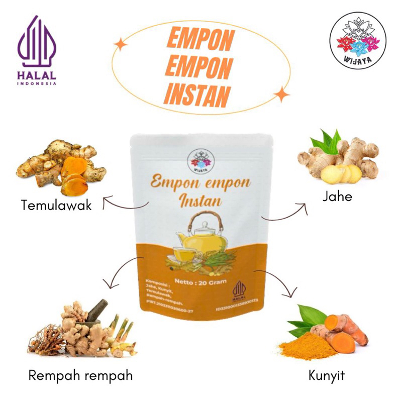 

Imun Instan Permium Quality 20 Gram (Empon-empon)