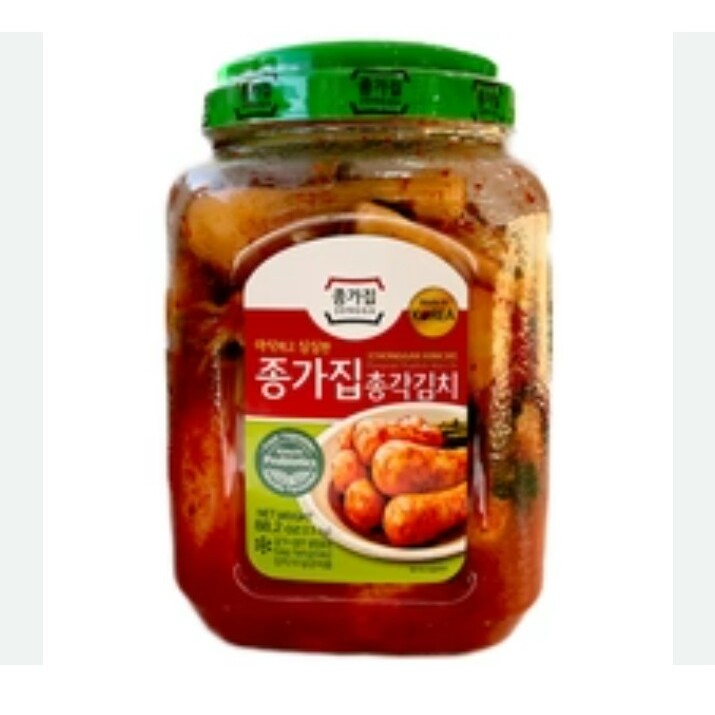 

Jongga Ponytail Radish Kimchi /Kimchi Lobak 2,5kg