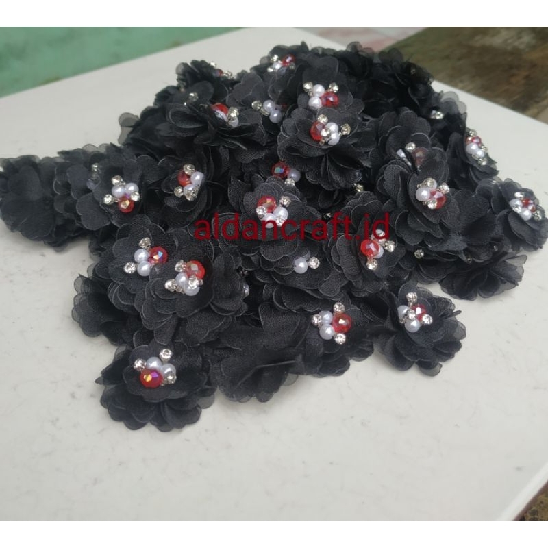 PAYET BUNGA ORGANZA 3D