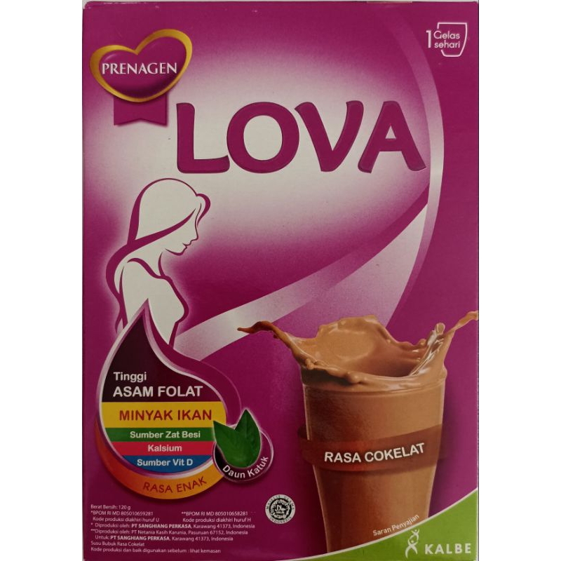 Lovamil & Prenagen Lova Susu Ibu Hamil Dan Menyusui 120g