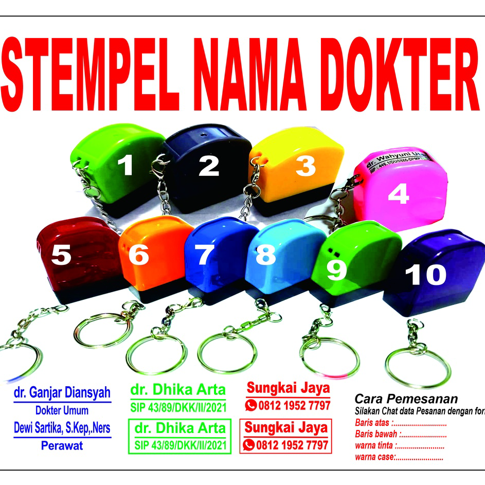 

Ready stempel nama dokter 1030