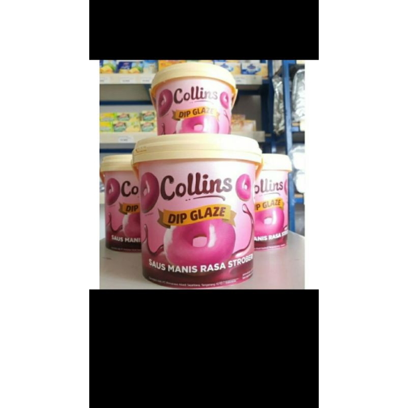 

SELAI COLLINS DIP GLAZE 1KG RASA STROBERI (free bubble wrap/kardus)