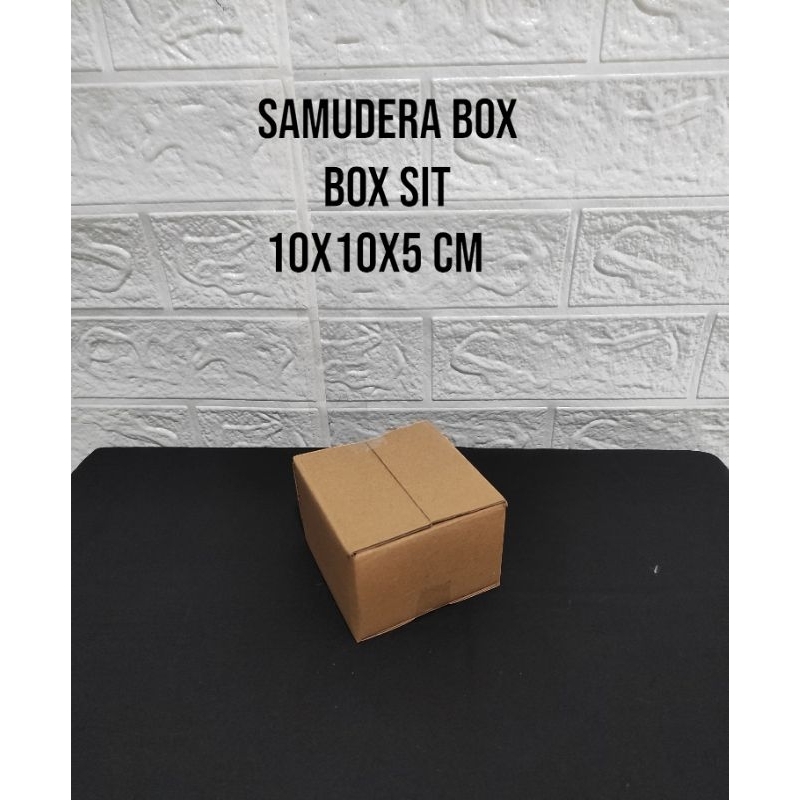 

kardus karton uk 10x10x5 cm... ST(SHEET) SINGGLE WALL POLOS