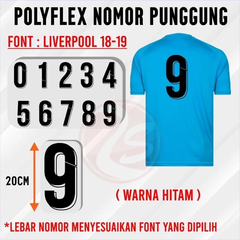 

Nomor punggung jersey bola nomor angka satuan baju olahraga nomor punggung pemain sepak bola voli