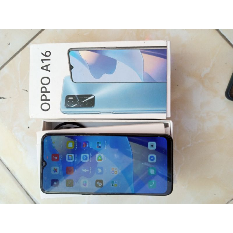 Second Normal Oppo A16 Ram 6/128