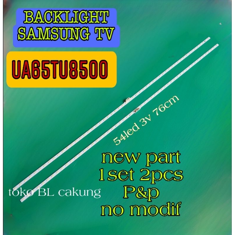 lampu led bl backlight tv samsung ua65tu8500 65tu8500 ua65tu8570 65tu8570