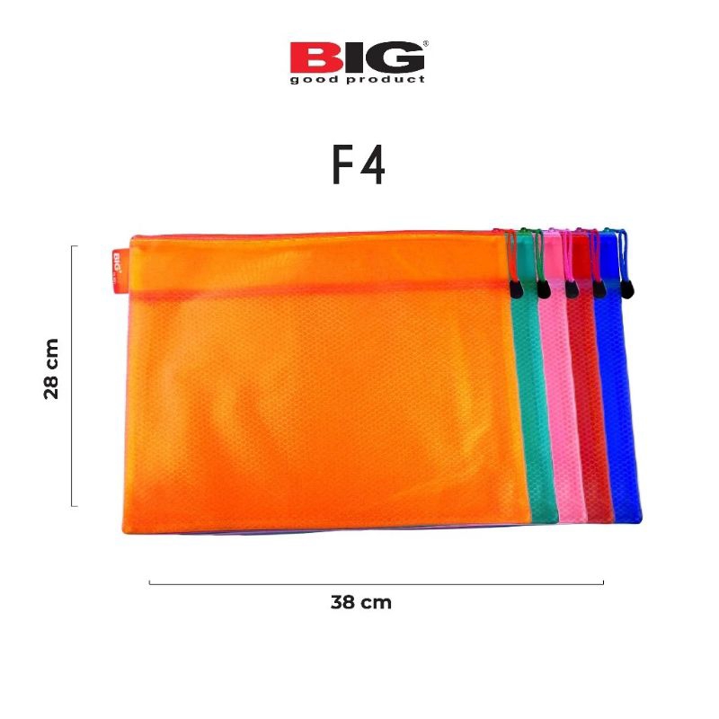 

Map File Zipper / Map Resleting BiG Ukuran F4 Folio