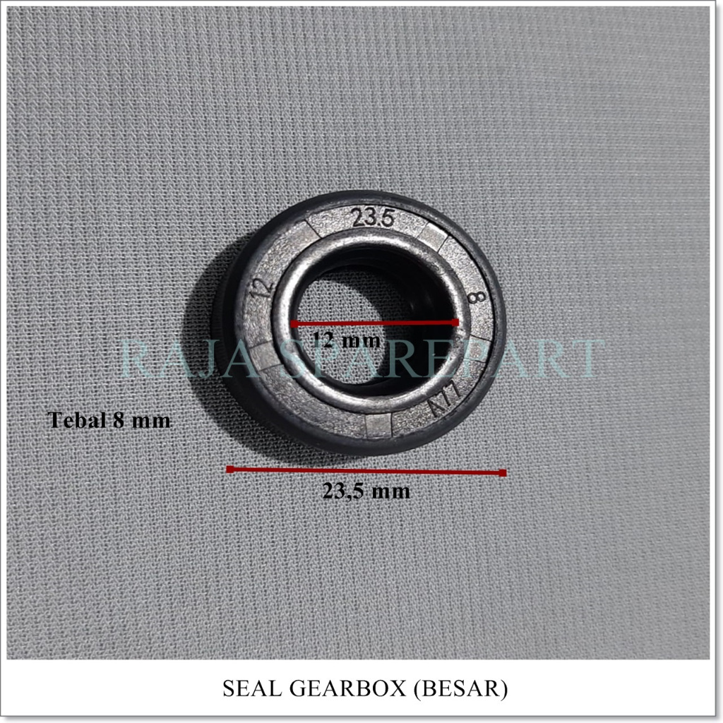 Seal Gearbox Mesin Cuci 2 Tabung (12 - 23,5 - 8)