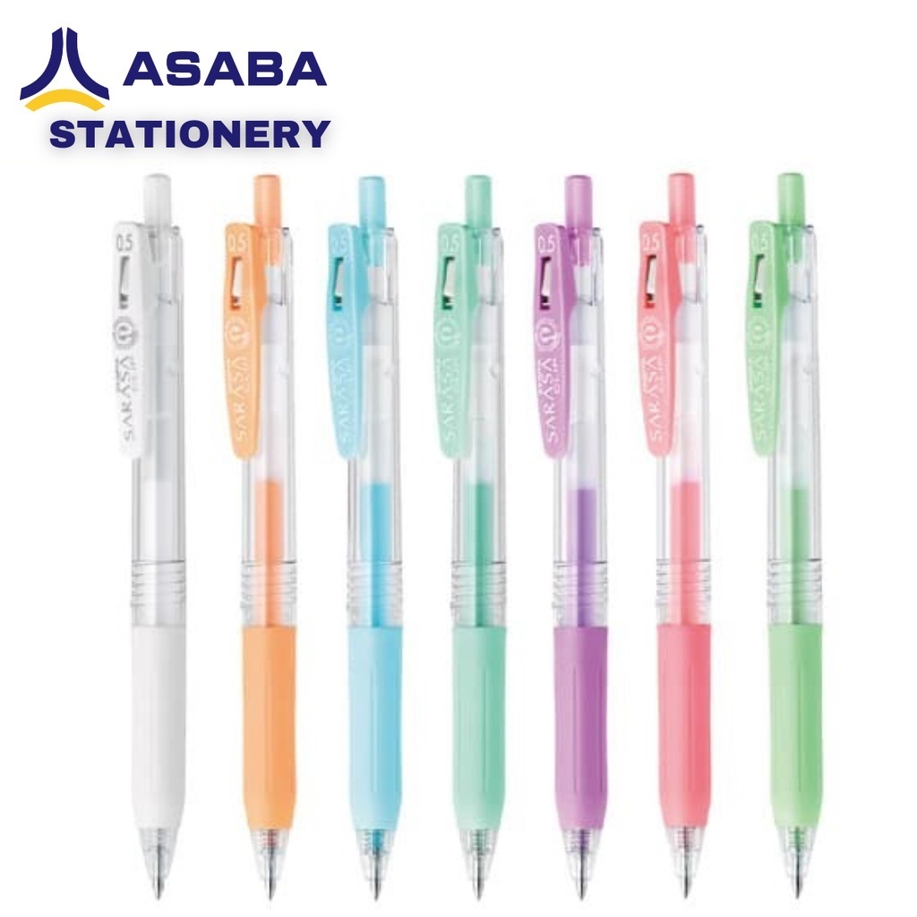 

Asaba Stationery - Pen/Bulpen/Pulpen Gel Sarasa Milky 05mm