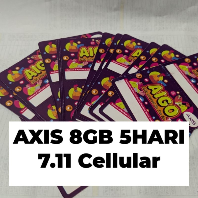 VOUCHER AXIS 8GB 5HARI