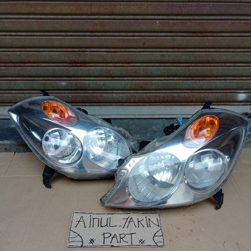 headlamp lampu depan honda stream 2004 2005 2006 2007 original