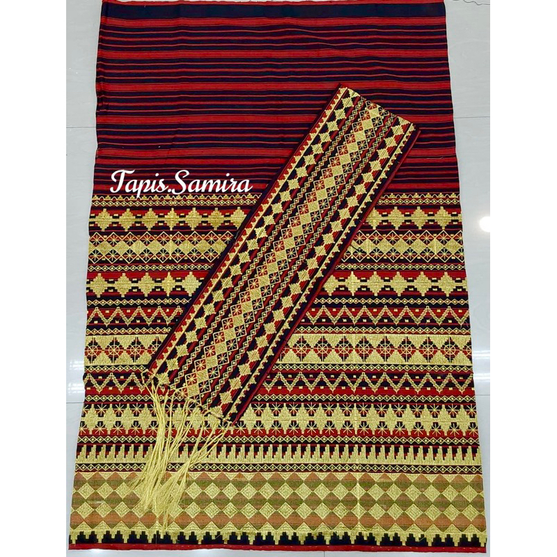 Tapis Lampung Bordir Tenun Antik