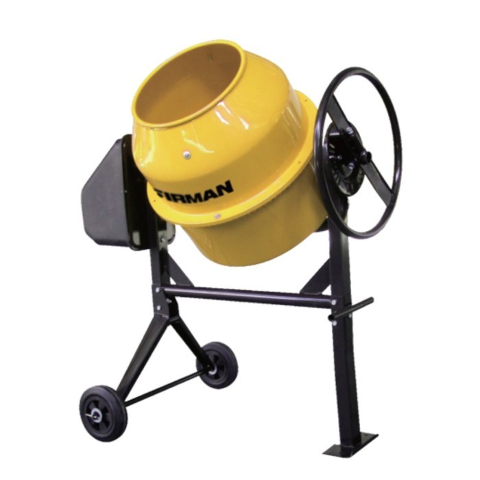 (FCM-120 FIRMAN) Mesin Molen Mini Listrik 120 Liter FCM120 FIRMAN / Concrete Mixer Dinamo Pengaduk S
