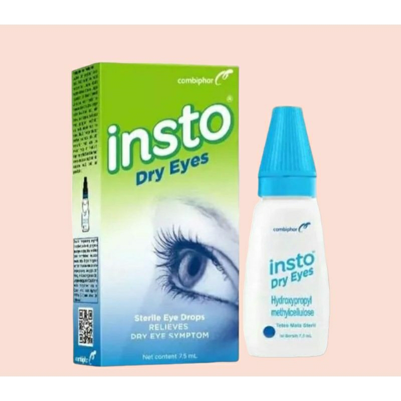 Insto Tetes Mata Dry Eyes - Obat Tetes Mata Merah Kering