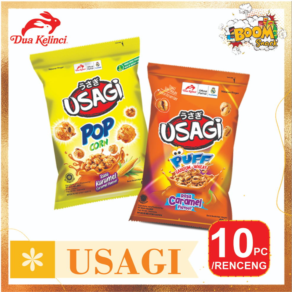 

Usagi Snack Pop Corn Usagi Puff isi 10 pcs