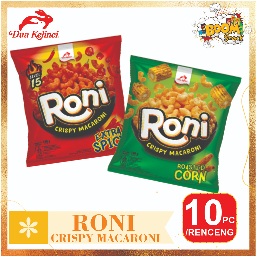 

Roni Dua Kelinci Makaroni Krispi Isi 10 pcs