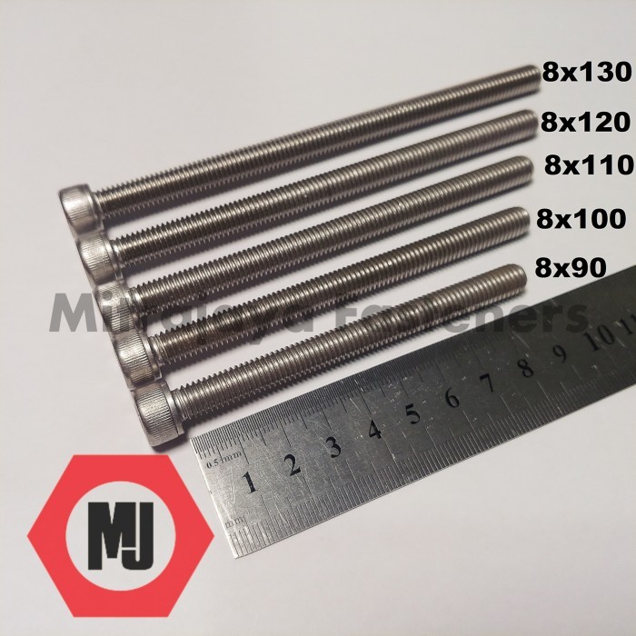 BAUT L M8x110 STAINLESS STEEL 304 THE BRAND