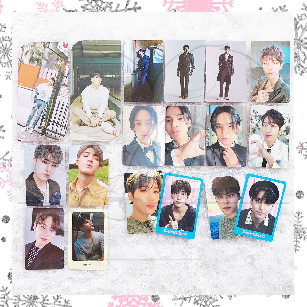 [READY] Official Photocard Seventeen Wonwoo Mingyu