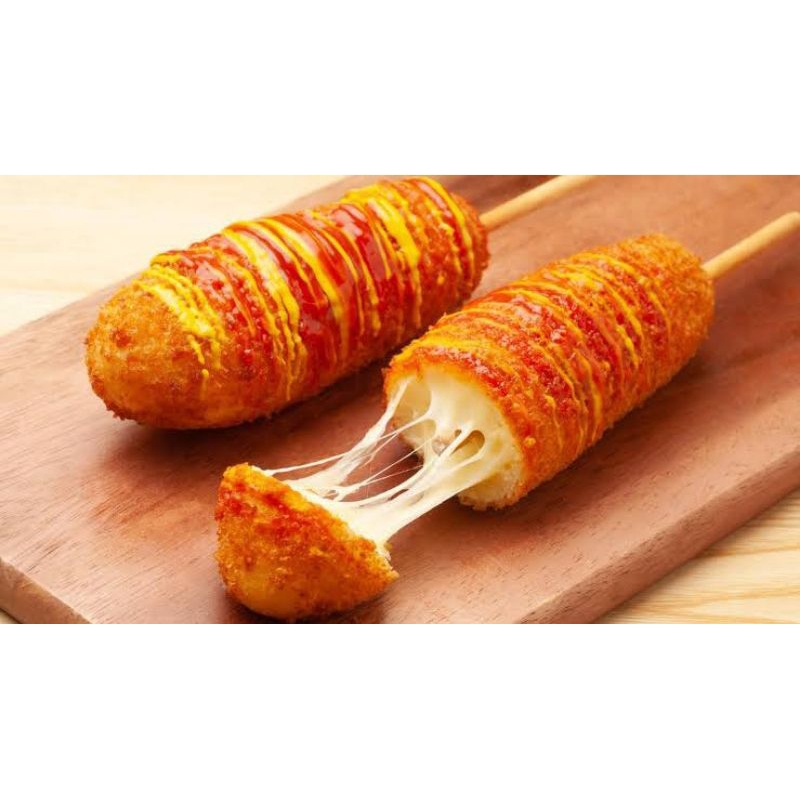 

Corndog Mozzarella Homemade By Muara Food isi 2 Pcs