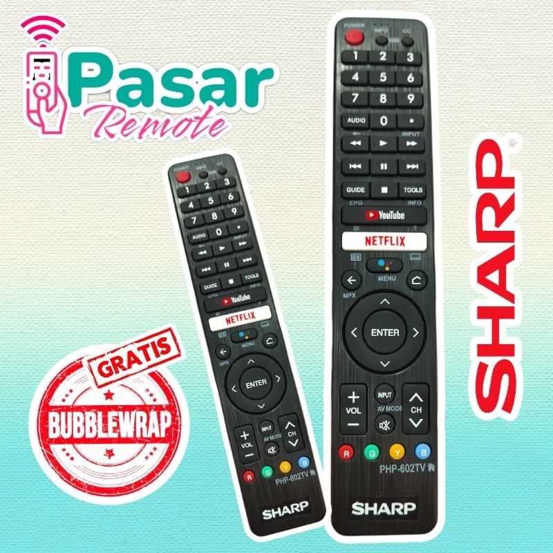 REMOTE Tv SHARP SMART ANDROID