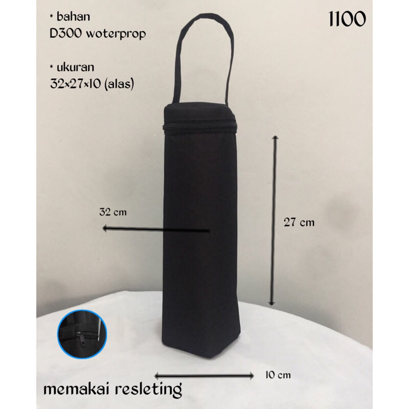 Tas Botol 2 Liter 1500 1100 Liter Tas Botol Hitam Polos Tumbler Cantik Tas Jinjing Botol Minuman Tas