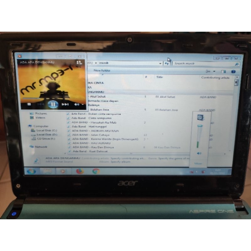 NOTEBOOK ACER ASPIRE ONE D257 Second