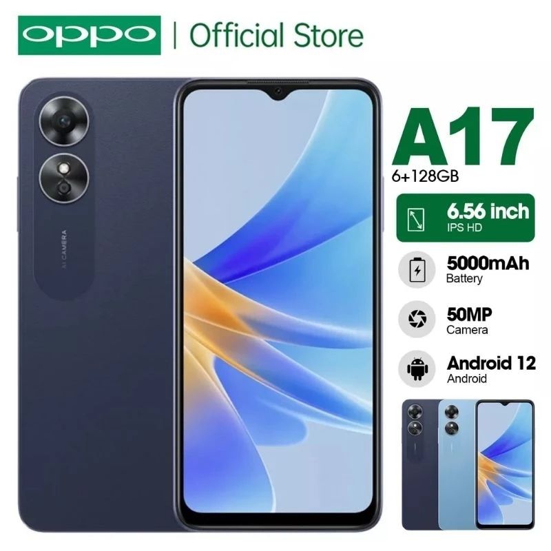 hp Oppo a17 Ram 4/64GB 3box