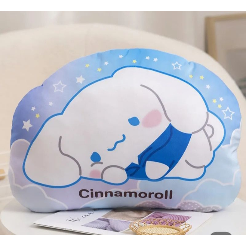 Bantal Karakter Sanrio Kuromi Melody Cinnamorol 55cm Bahan Plush Halus dan Lembut