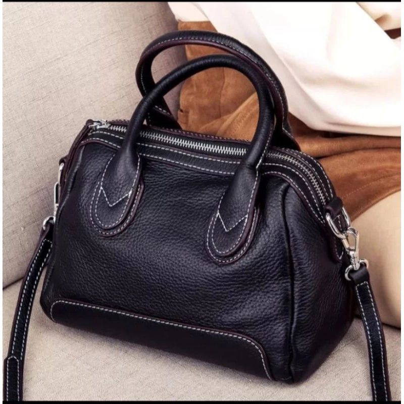 Tas Selempang Wanita Kulit Asli Garut Bukan KW Tas Wanita Asli Kulit Sapi Ori