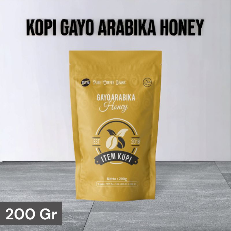 

[ITEM KUPI] Bubuk Kopi Aceh Gayo Arabika Honey Ngopi di rumah serasa ngopi di cafe