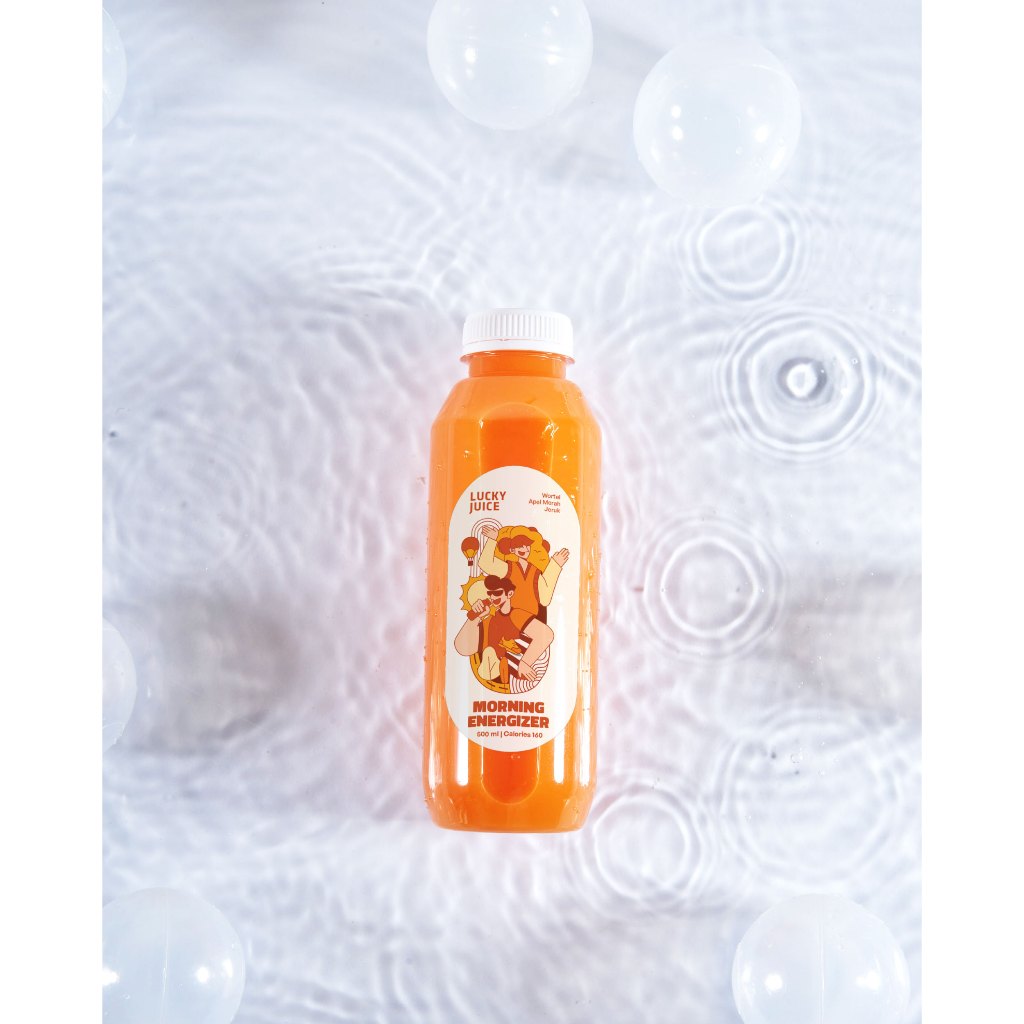 

Cold Pressed Juice Jeruk Wortel - Morning Energizer 500ml - Lucky Juice