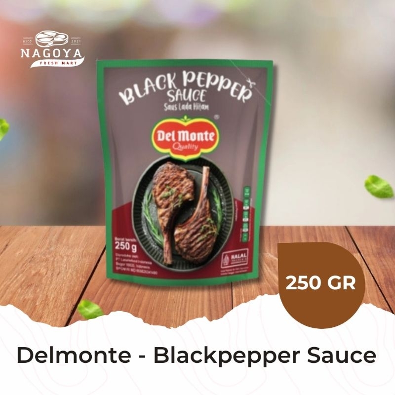 

Del Monte - Blackpepper 250 GR | Saus Marinasi | Saus Cocol | Grill